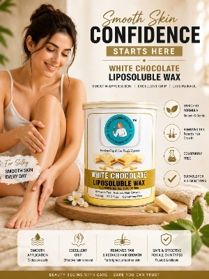Teaa Cosmetology White Chocolate Liposoluble Wax - Application: Arm