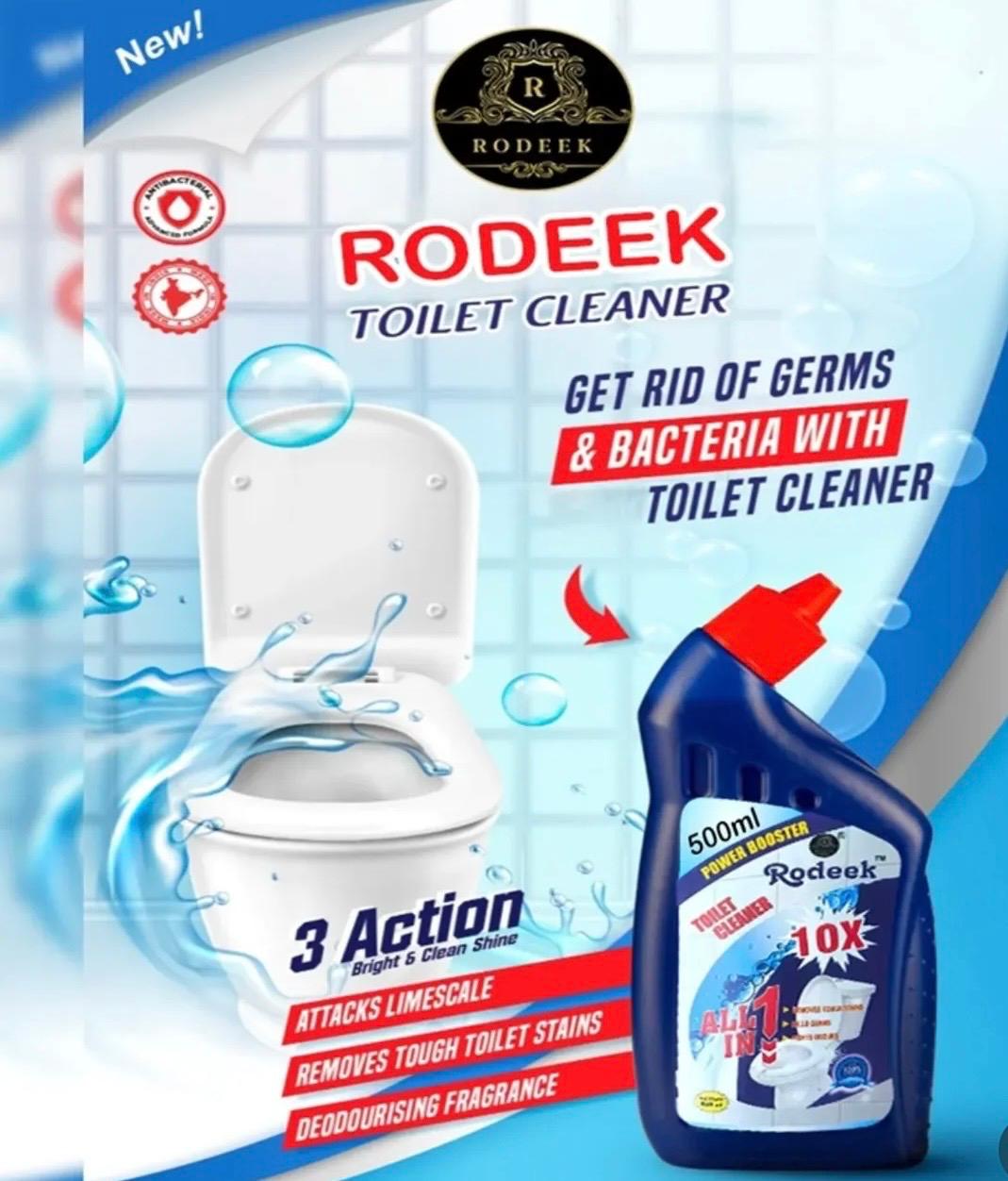 Rodeek Toilet Cleaner - Color: Blue