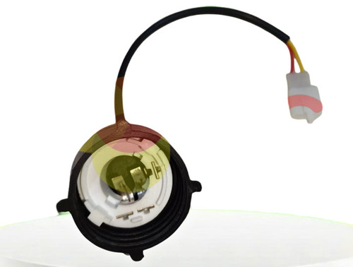 E-scooty Headlight W/rubber Cap Light Holder