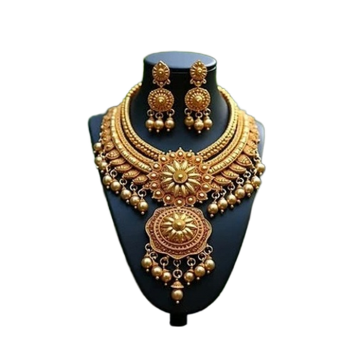 Necklace Sets - Color: Golden