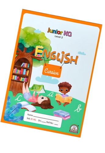 Junior KG Level 2 English Cursive Book