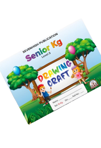 Senior KG Drawing & Craft Book