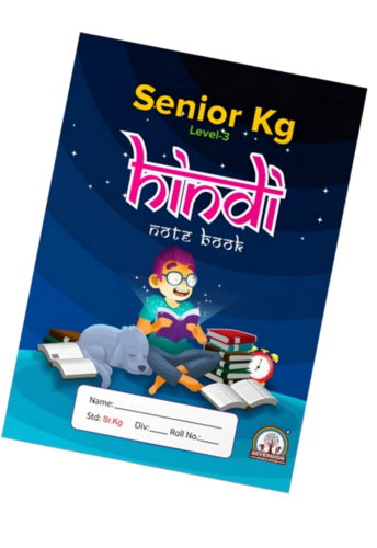 Senior Kg Hindi Note Book - Audience: Children