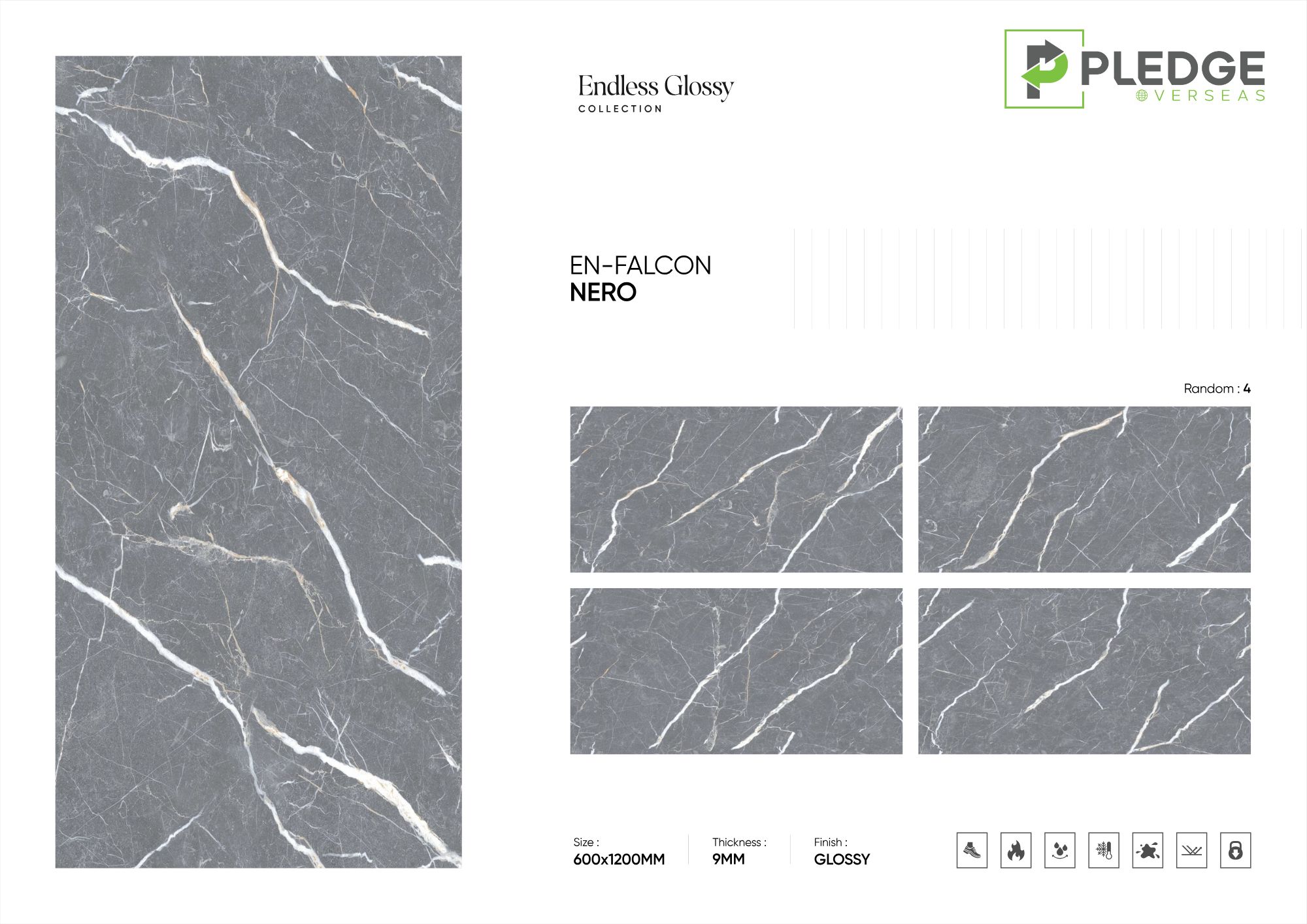 Porcelain Tiles - Color: Grays
