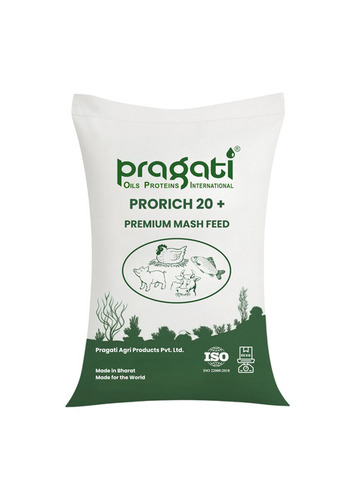 Pragati Prorich 20+ Premium Cattle Mash Feed - Application: Water