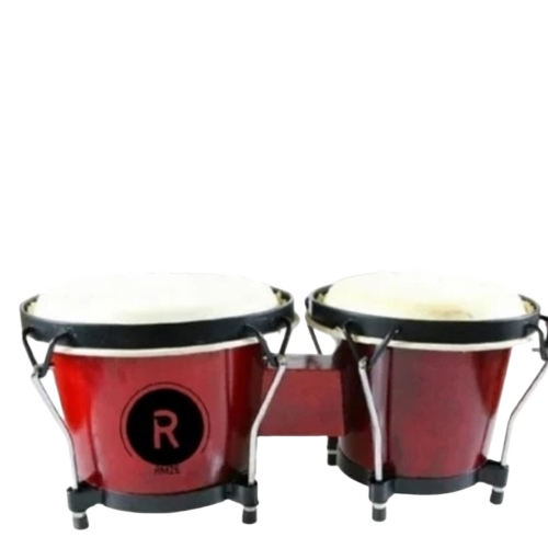Rmze Professional Bon-24 Wooden Bongo Drum Set
