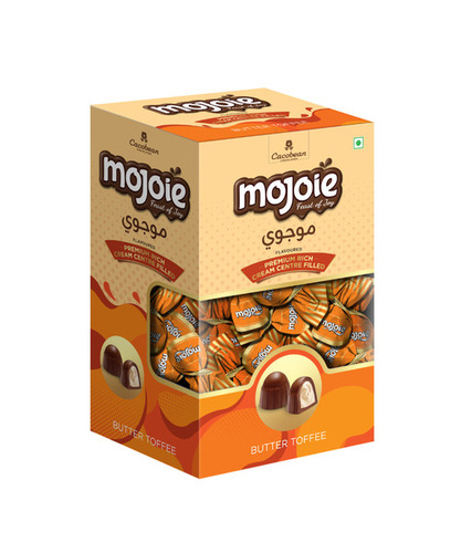 Compound Chocolate - Pc0852 Mojoie Top Twist Box(1Kg) - Butter Toffee Flavour - Cultivation Type: Common