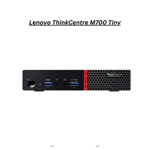 Refurbished Lenovo ThinkCentre M700/M900 Tiny PC Desktop i3 6th Gen - 8GB DDR4, 512GB SSD, Windows, Ergonomic Keyboard, Optical Mouse