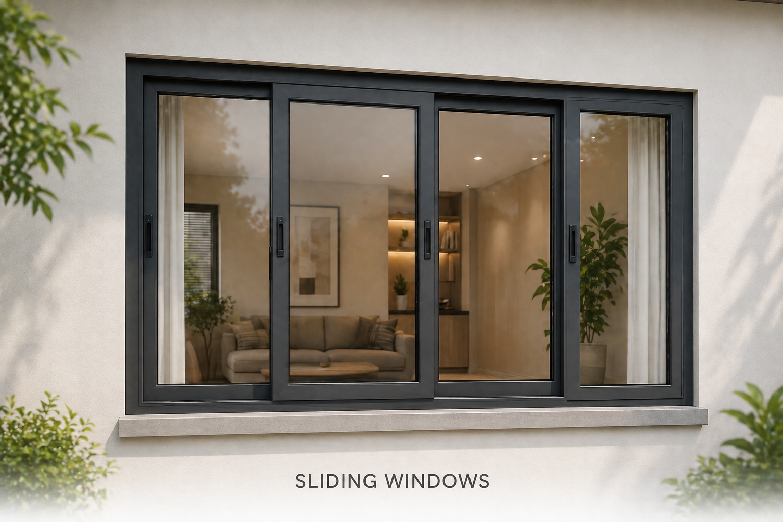 Aluminium Sliding Windows - Application: Industrial