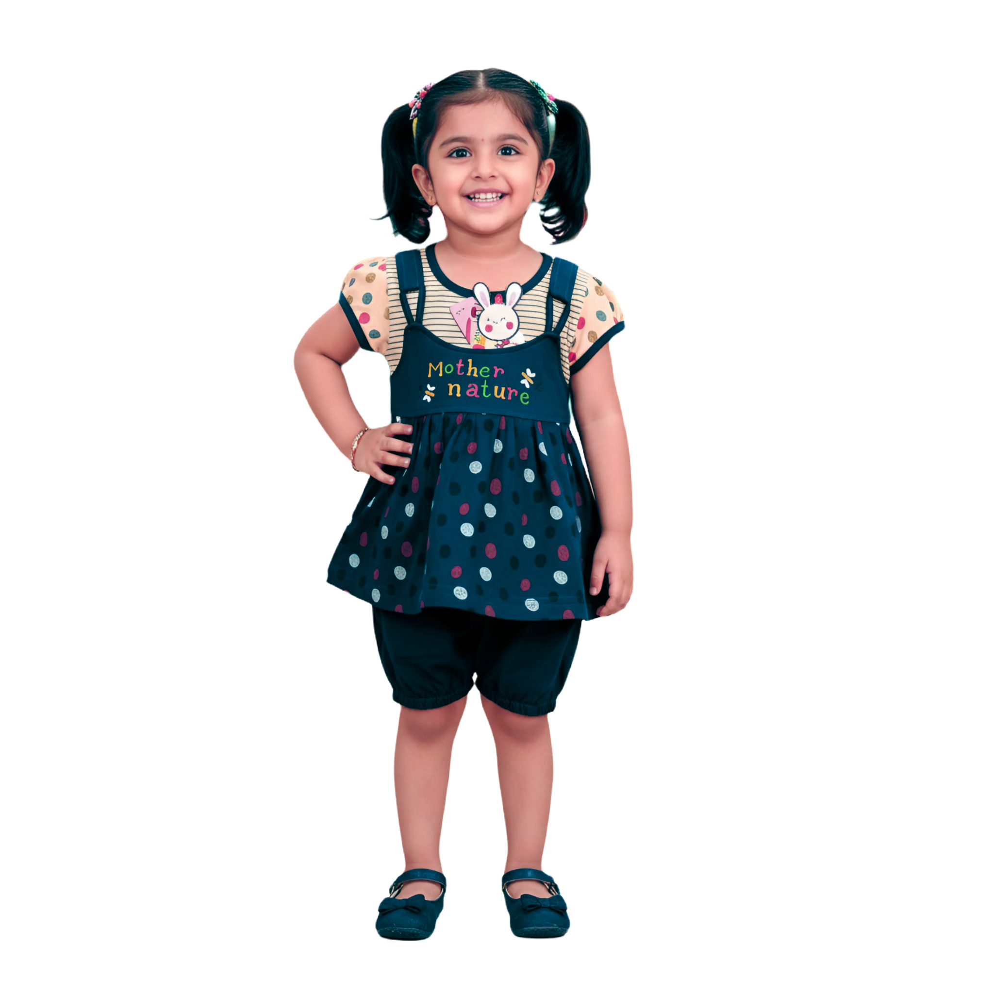 Girls Cotton Kids Wear - Age Group: 3-5 Year