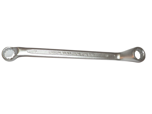 Double Ring Spanner - Color: Chrome Plated