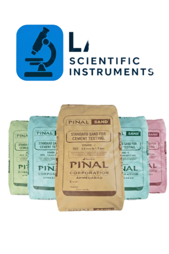 Indian Standard Sand For Cement Testing - Color: Grey