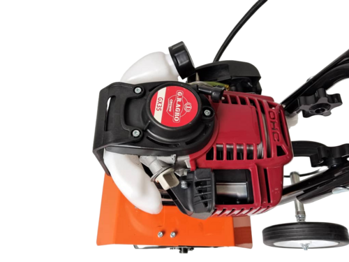 Rotary Mini Tillers (Mini Inter Cultivator Weeder Gx35 4 Stork) - Color: Red And Black