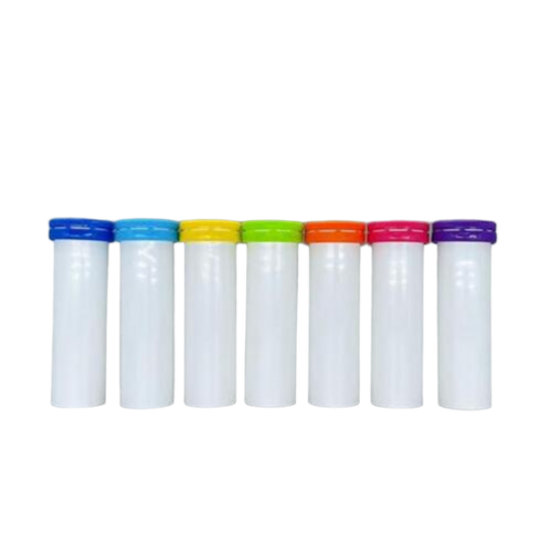 Plastic Glucose Tablet Stick Pack With Airtight Cap