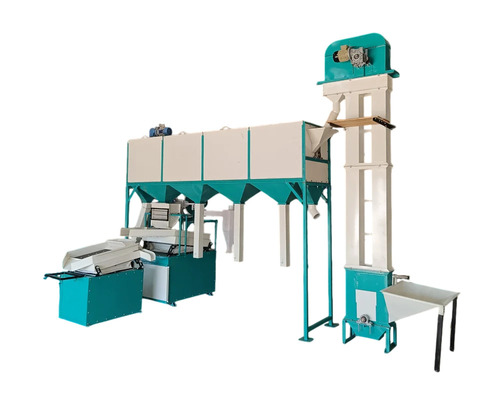 4 Ton Flour Mill Plant - Color: Blue
