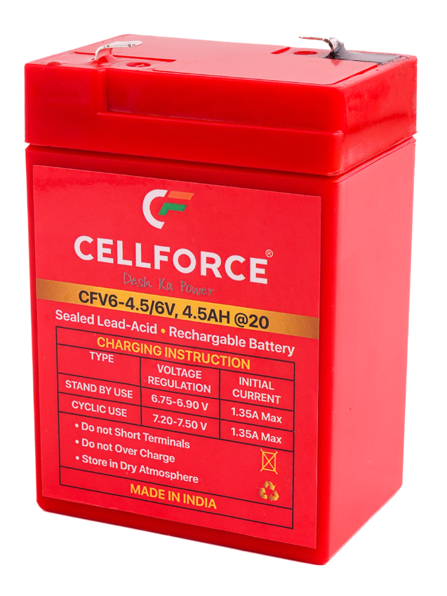 Ups Battery 6v/4.5ah Cfv 6 Volt-4.5 - Capacity: 4.5 Ah M3/hr