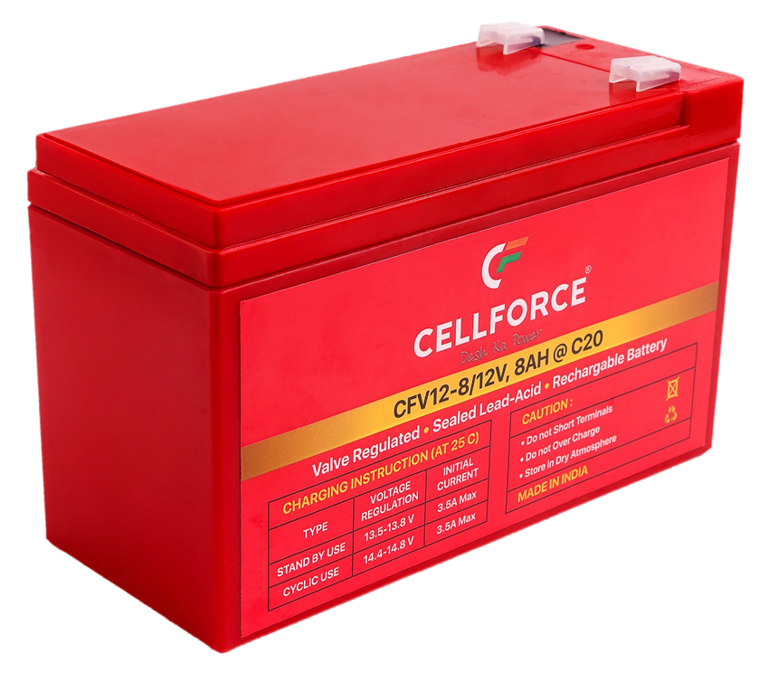 Ups Battery 12V/8Ah Cfv12-8 - Capacity: 8 Ah M3/Hr
