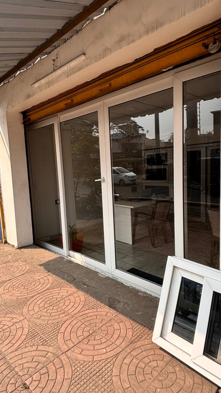Sliding Upvc Window - Standard Size, Silver Painted | Durable, Anti Corrosion, Stylist