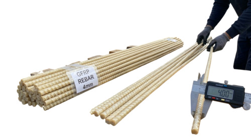 Gfrp Rebar 4Mm - Application: Concrete Reinforcement Precast Concrete Products Marine And Coastal Structures Landscaping And Garden Constructions