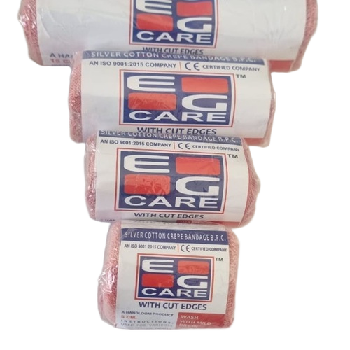 Silver Cotton Crepe Bandage