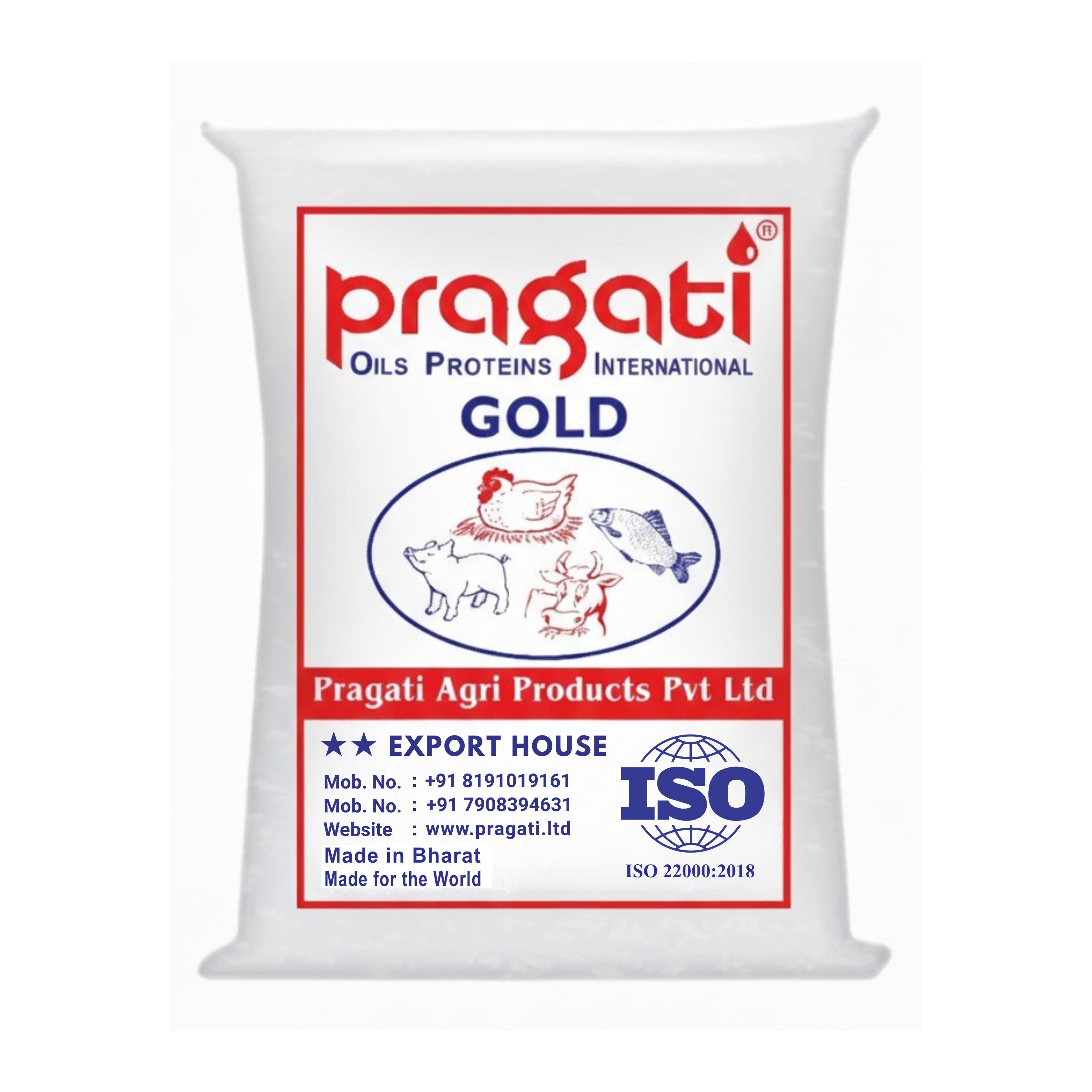 Powder Pragati Gold Dorb Cattle Feed - Application: Fodders
