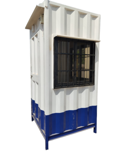 Porta Cabin - Color: White & Blue
