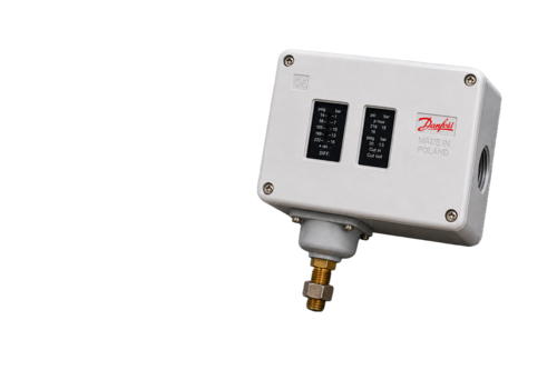 Danfoss Rt117 Pressure Switch - Color: White