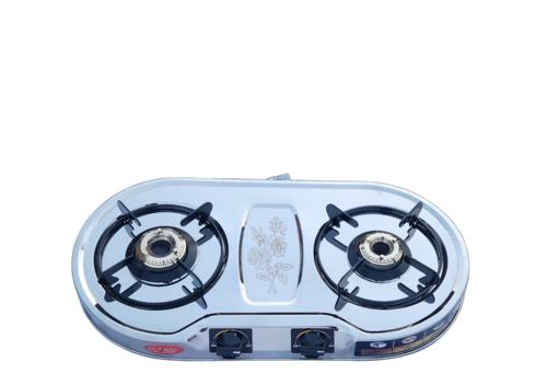 Global Flame 2012 Steel 2 Burner Gas Stove - Features: Low Maintenance