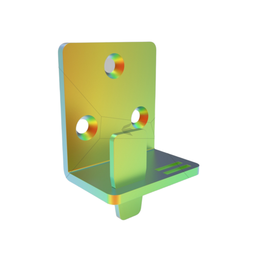 Klic Clak Step Heavy Duty Tile Display Clamp For Large Format Porcelain Stone And Quartz Slabs - Color: Rainbow