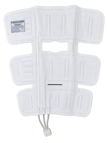 Dvt Thigh Sequential Compression Sleeve For Kendall Covidien Cardinal Health Pumps - Color: White