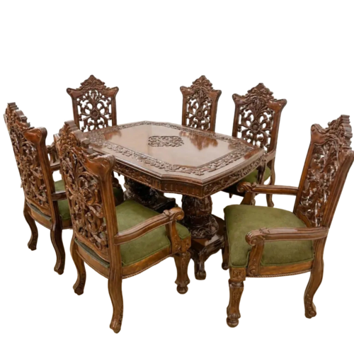 Classic Heritage 6 Seat Dining Room Table Set
