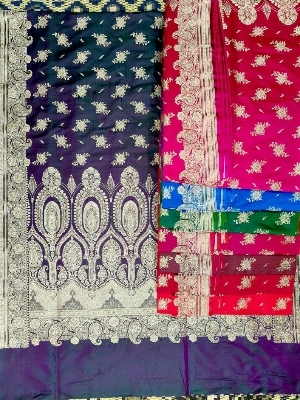 Traditional Banarasi Sarees - Color: Multiple