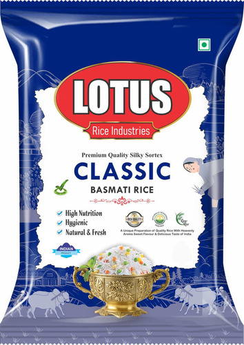 Basmati Rice 30 Kg Bag - Color: Brown