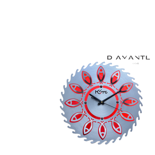 DIAMANTE A LA MODE Fish Red Designer and Latest Stylish Me Wall Clock