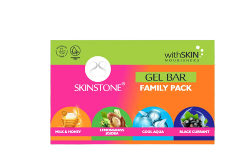 Skinstone Gel Bar Family Pack 4U X 125Gms - Product Type: Soap