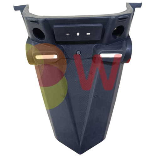 Common Uni. E-Scooty Rear Mudguard - Color: Black