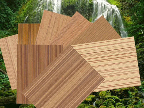 Designer Teak Veneer Block