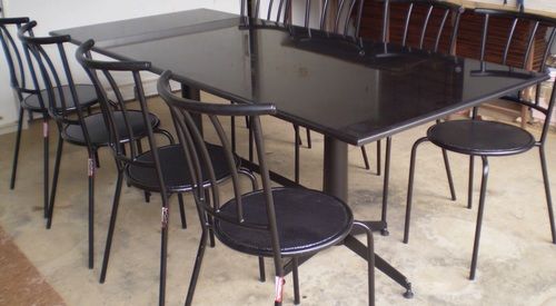  कैफेटेरिया डिनर टेबल सेट (6 x 2.5 x 2.5 फीट) 1 साल की वारंटी के साथ 