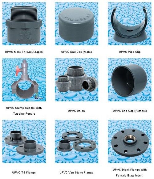 PVC/UPVC Pipes And Pipe Fittings for Water Supply