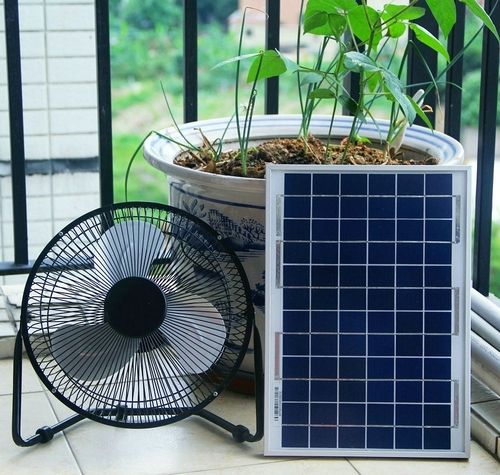 9 Inch 6w Dc12v Solar Fan