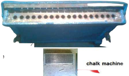Candle And Chalk Pencil Machine - Color: Blue