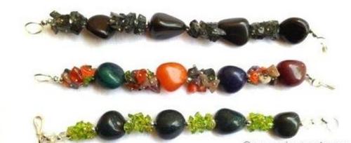 Agate Tumbled & Gemstone Bracelete