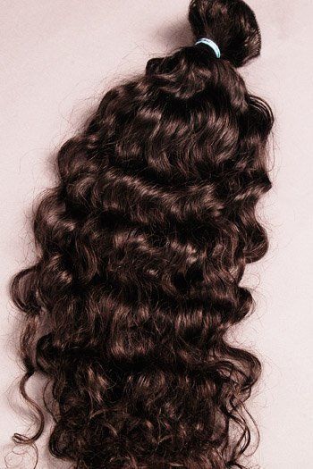 Remy Curly Hair Machine Weft