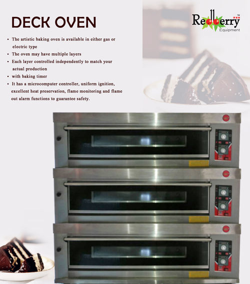 Three Deck Oven