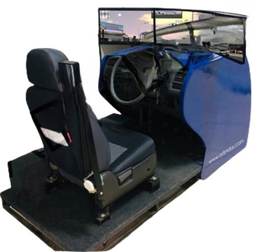 Advanced Car Driving Simulator with HD Resolution of 4800 x 900px