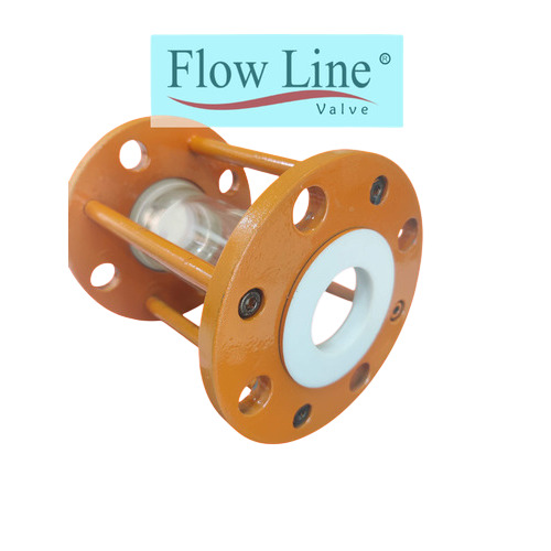 PTFE Lined Sight Flow Indicator - High Grade Steel Construction | Superior Durability, Authentic Vendor Sourcing