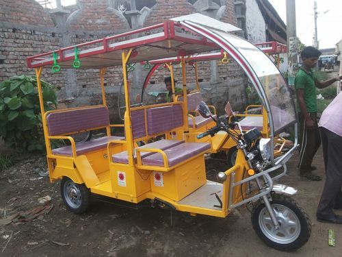 Solar Electric Rickshaw