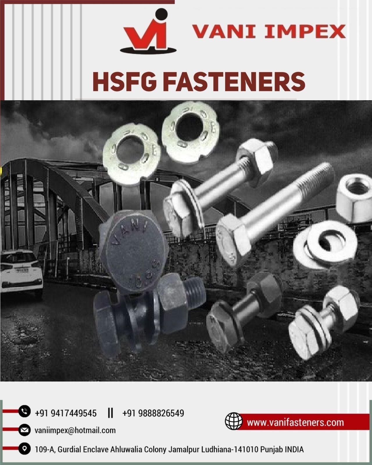 Hsfg बोल्ट नट और वाशर 