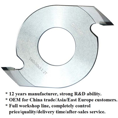 TCT Finger Joint Cutter - High Manganese Steel, Luxembourg Alloy Inlay | Anti-Wear, Long-Life, Mirror Finish, Cost-Effective Solution for Short Wood Joints
