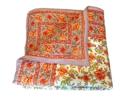 Printed Jaipuri Double Bed Soft Cotton Quilts